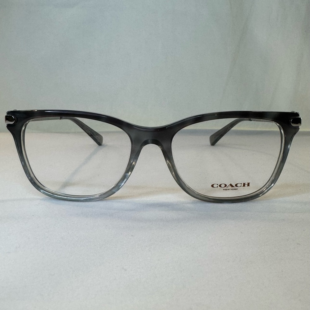 Coach 5651 
Grey Tortoise Gradient 
Size: 53-17-140
Women’s Eye Glasses